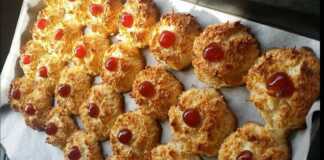 Υπέροχα Μπισκότα Καρύδας…με 4 απλά υλικά Υπέροχα Μπισκότα Καρύδας