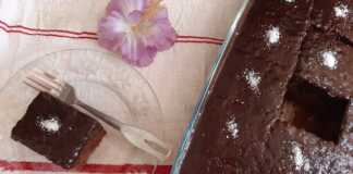 Κέικ ταψιού με Σοκολάτας
