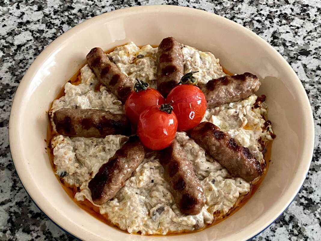 Μπιφτεκάκια σαν κεμπάπ χωρίς κρεμμύδι