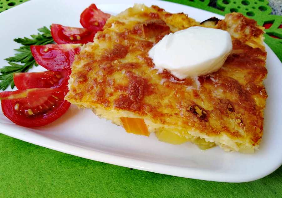 TonosMelaxanika Κολοκυθάκια με τόνο στο φούρνο