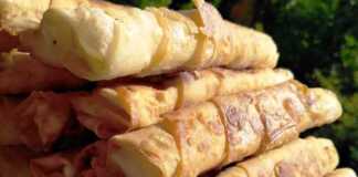 Φλογέρες με φύλλα κρούστας