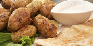 μίνι κεμπάπ κοτόπουλου