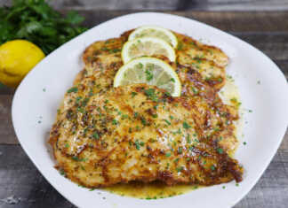 Κοτόπουλο με σάλτσα κρασιού