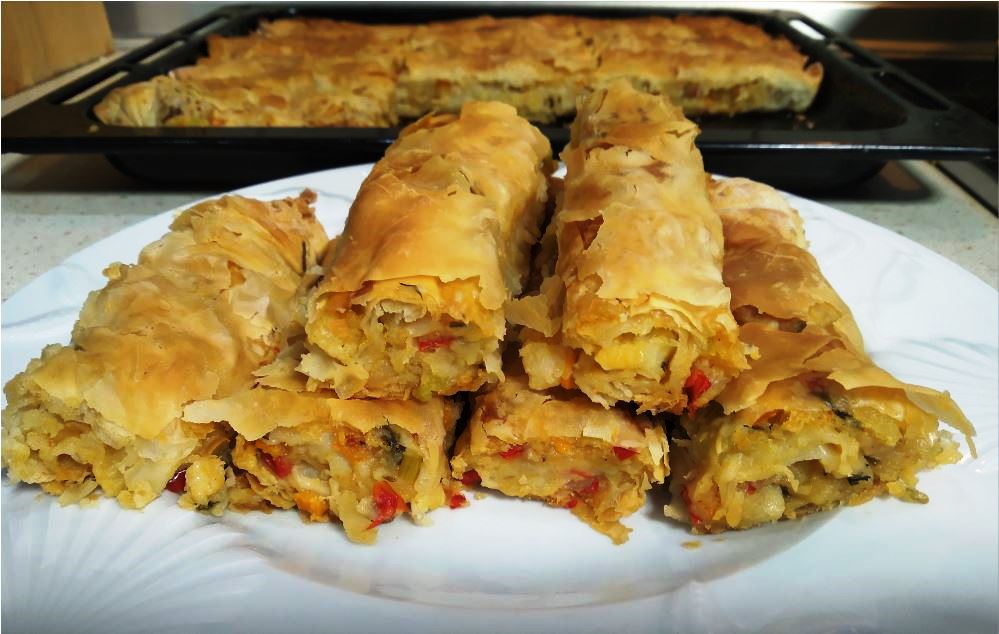 patatopitarolo Πατατόπιτα με τραγανό φύλλο