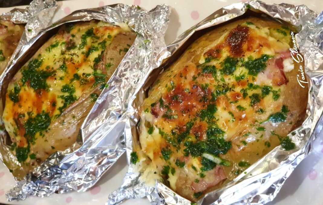 psitesPatates γεμιστές ψητές πατάτες φούρνου