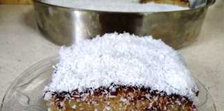 Σιροπιαστό Κέικ καρύδας με απίθανη γεύση!!! Σιροπιαστό Κέικ καρύδας