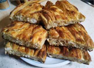 Τυρόπιτα στριφτή με χειροποίητο φύλλο!!!