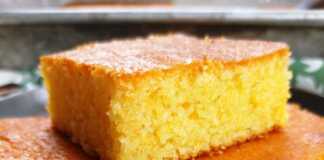 Κέικ με καλαμποκάλευρο