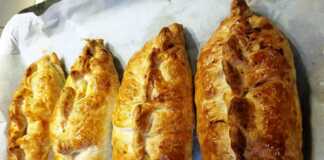 Κιμαδόπιτες με φύλλο σφολιάτα