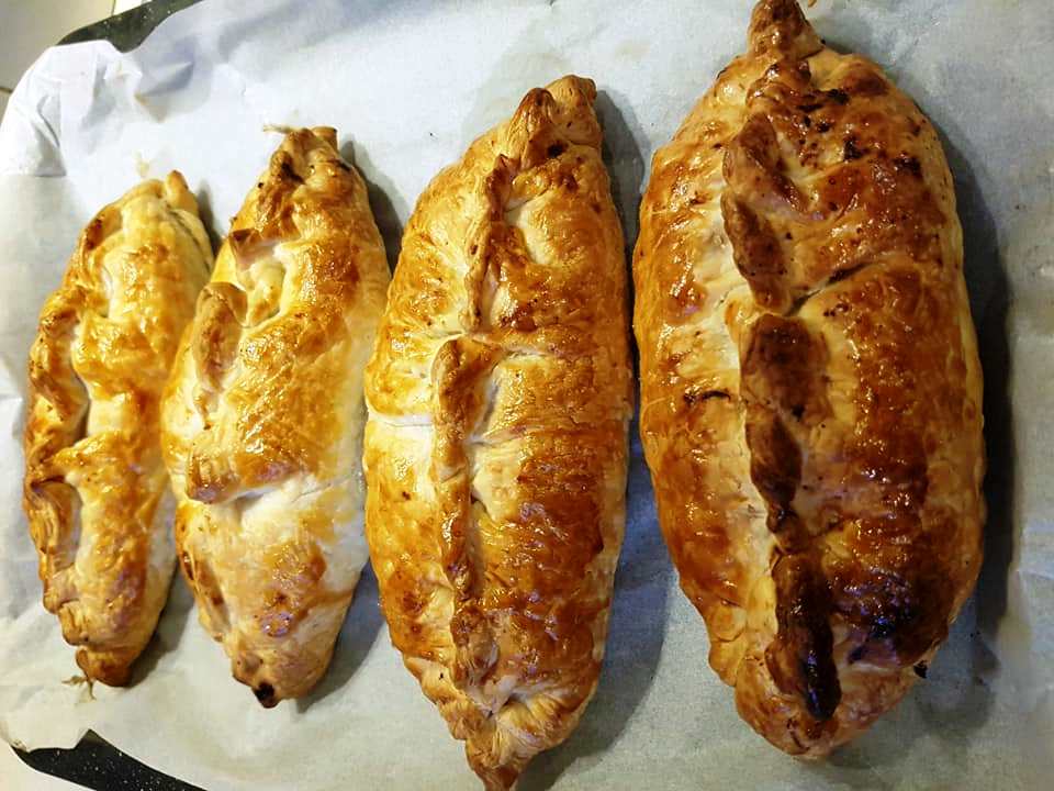 Kimadopitakai Κιμαδόπιτες με φύλλο σφολιάτα