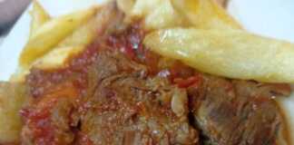 Κοκκινιστό μοσχαράκι της κατσαρόλας