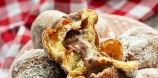 Ντόνατς γεμιστά με σοκολάτα…από μια απλή και απίστευτα καλή ζύμη