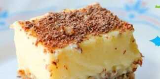 Κέικ με καρύδι και κρέμα πατισερί