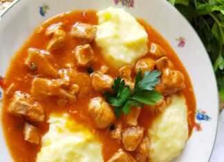 Κεμπάπ κρασιού με πουρέ πατάτας