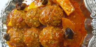 Κεφτεδάκια Γεμιστά με δαμάσκηνο