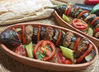 Kεφτεδάκια με μελιτζάνα στο φούρνο