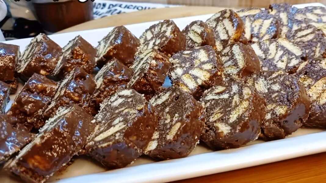 kormosSokolatas Κορμός με 3 μόνο υλικά