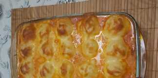 Πουρές Πατάτας με φιλέτο κοτόπουλου και πιπεριές