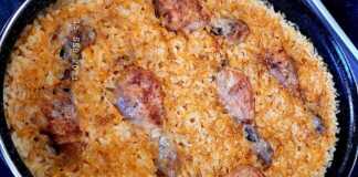 Κοτόπουλο με ρύζι Κοτόπουλο με ρύζι