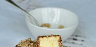 Κέικ Lamington με καρύδι