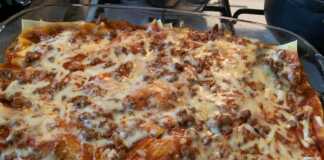 Λαζάνια με Κιμά στο Φούρνο