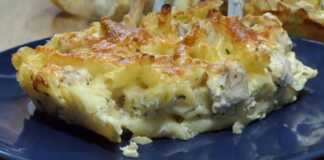 Μακαρόνια Φούρνου με κοτόπουλο