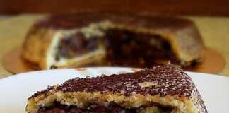 Κέικ μήλου και σοκολάτας