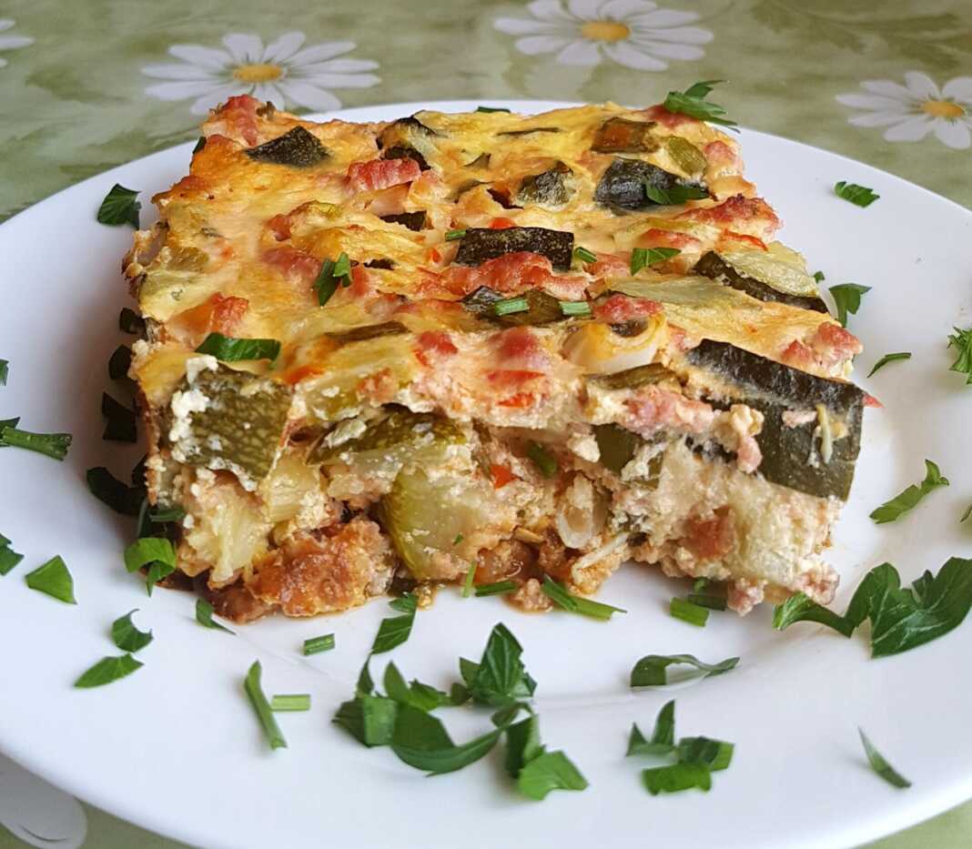 "Μουσακάς" με κολοκυθάκια!