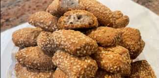 Κουλουράκια με σουσάμι