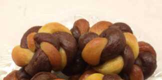 Συνταγή για ροξάκια σε σχήμα πλεξούδα Ροξάκια σε σχήμα πλεξούδα