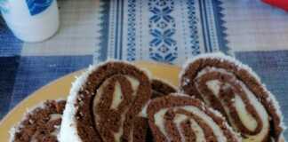 Ρολο κρεμα σοκολατας