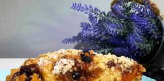 Τριφτό κεικ με μαρμελάδα