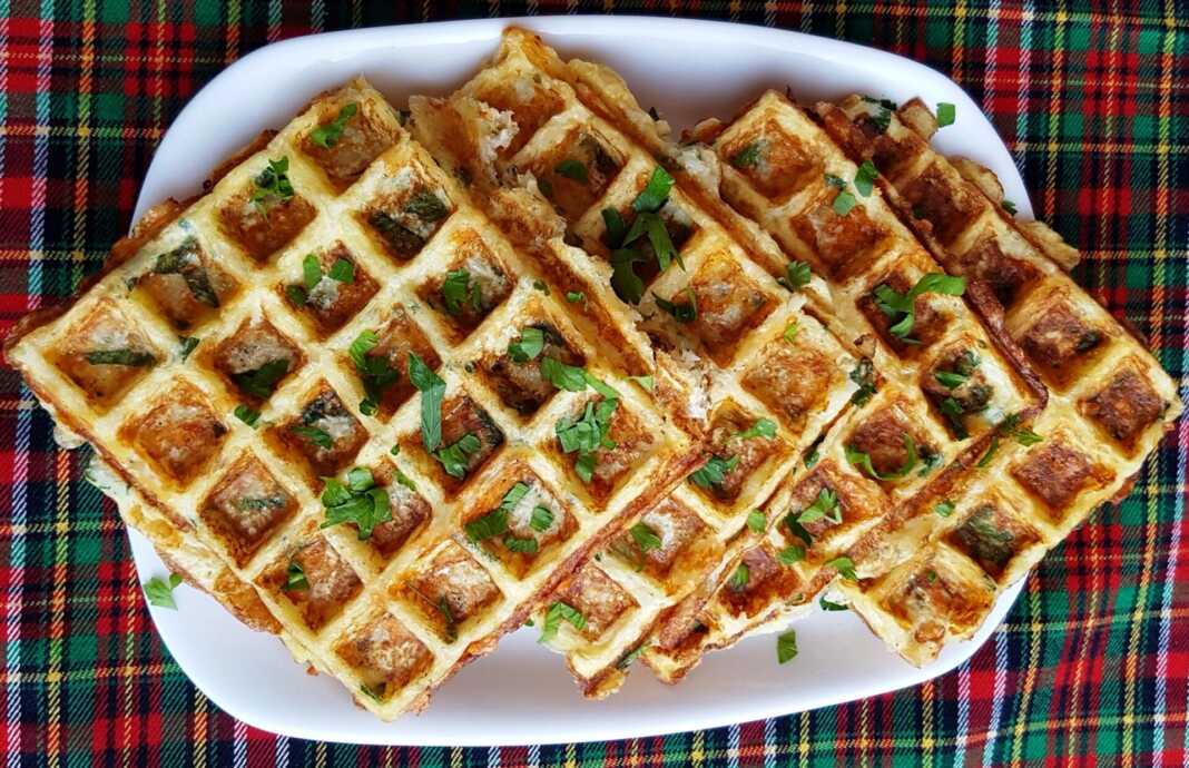 vaflesKounoupidi Βάφλες κουνουπιδιού