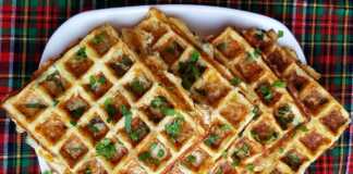 Βάφλες κουνουπιδιού…Δεν πίστευα ότι το κουνουπίδι θα μπορούσε να είναι τόσο νόστιμο! Βάφλες κουνουπιδιού