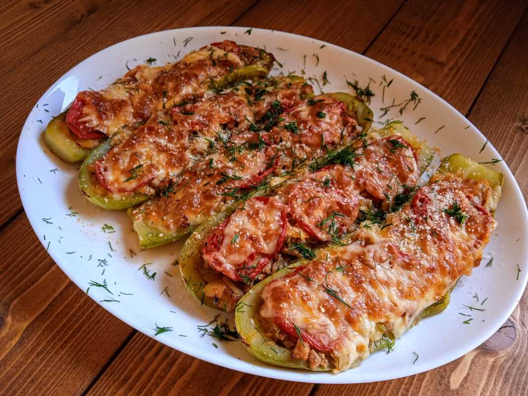 Κολοκυθάκια "Βάρκες"