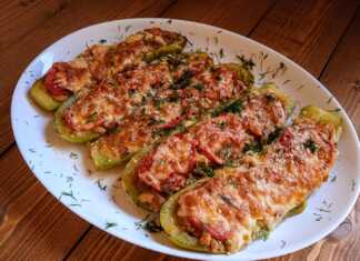 Κολοκυθάκια "Βάρκες"