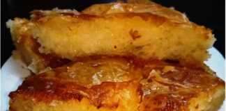 μπακλαβάς με γιαούρτι και σιμιγδάλι