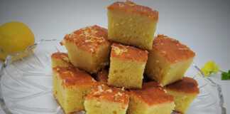 Κέικ με γιαούρτι και λεμόνι