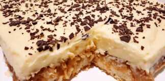 Αναποδογυρισμένο κέικ με μήλα και πουτίγκα βανίλιας Αναποδογυρισμένο κέικ με μήλα και πουτίγκα βανίλιας