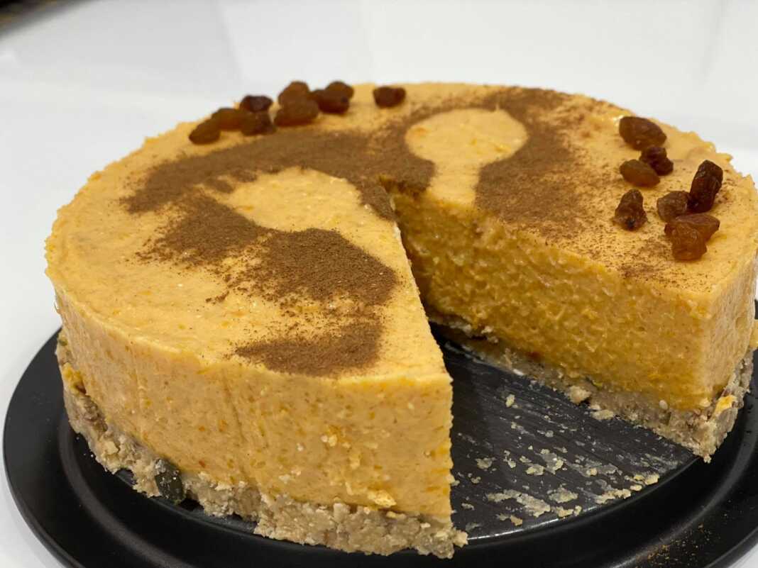 Τσιζκέικ κολοκύθας με μέλι