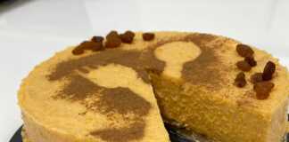 Τσιζκέικ κολοκύθας με μέλι