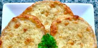  Φέτες ψωμιού με τυρί