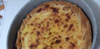 Γαλατόπιτα με Κρέμα και λεμόνι