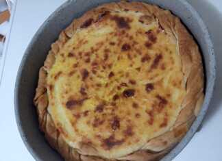 Γαλατόπιτα με Κρέμα και λεμόνι