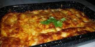 Κανελόνια με κρεμα και τυρί