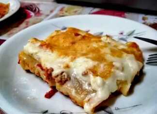 Κανελόνια με κρέμα γάλακτος