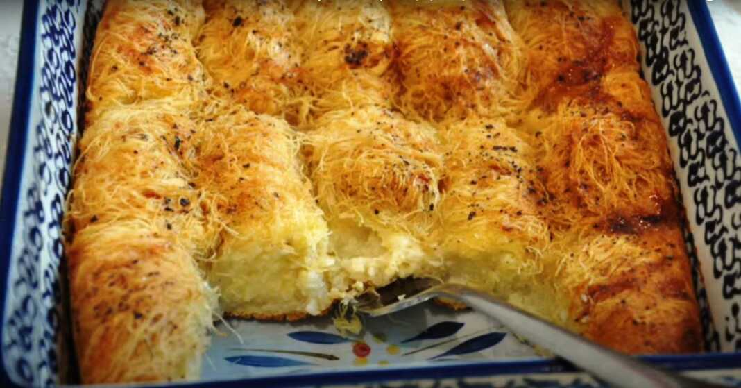 kantaifiSoufle1 Καταϊφάκια Σουφλέ με 3 Τυριά