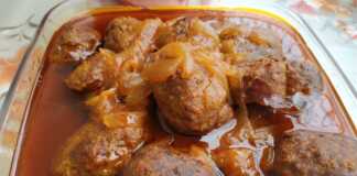 Ζουμερά κοκκινιστά κεφτεδάκια Φούρνου ! ! Είναι απλά Ζουμερά κοκκινιστά κεφτεδάκια Φούρνου