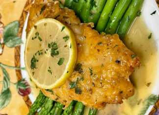 Κοτόπουλο στο τηγάνι Λεμονάτο