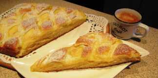 Mηλόπιτα με κρέμα